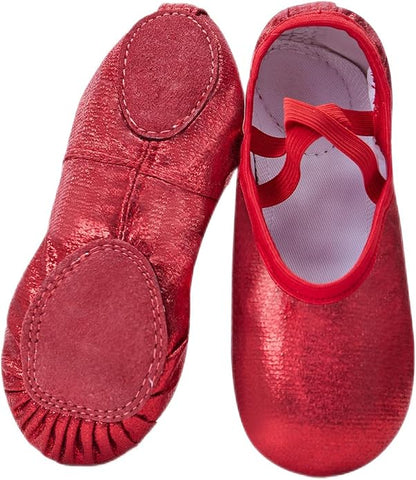 Girl's Glitter Ballet Pink Shoes