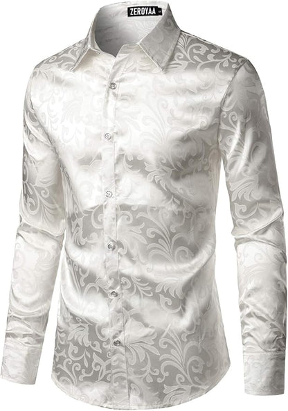 Men's Business Formal Dress White Shirt